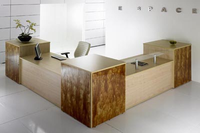 Reception Desk using New Mica